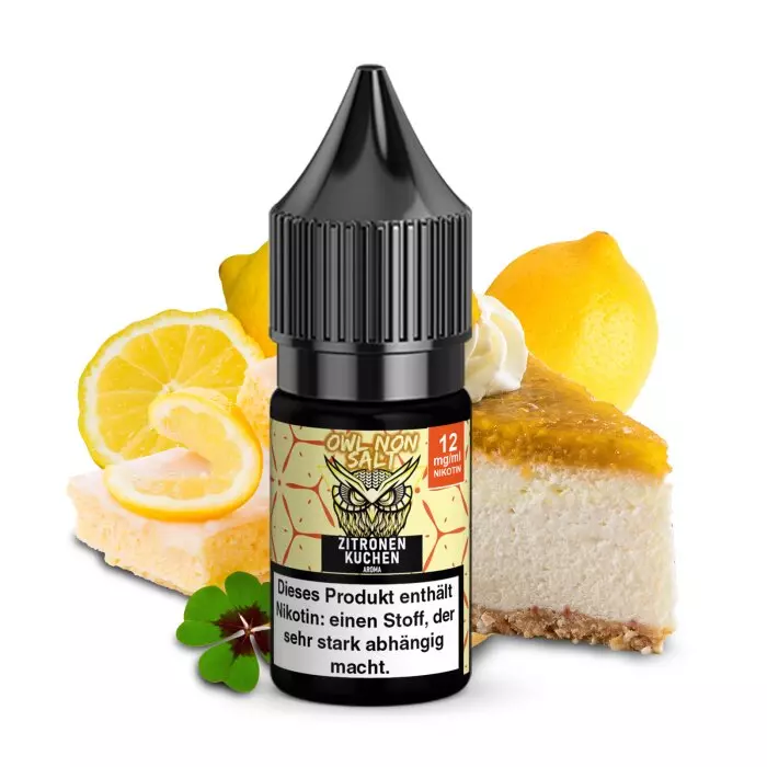 OWL Non-Salt - Zitronenkuchen - 10ml Liquid