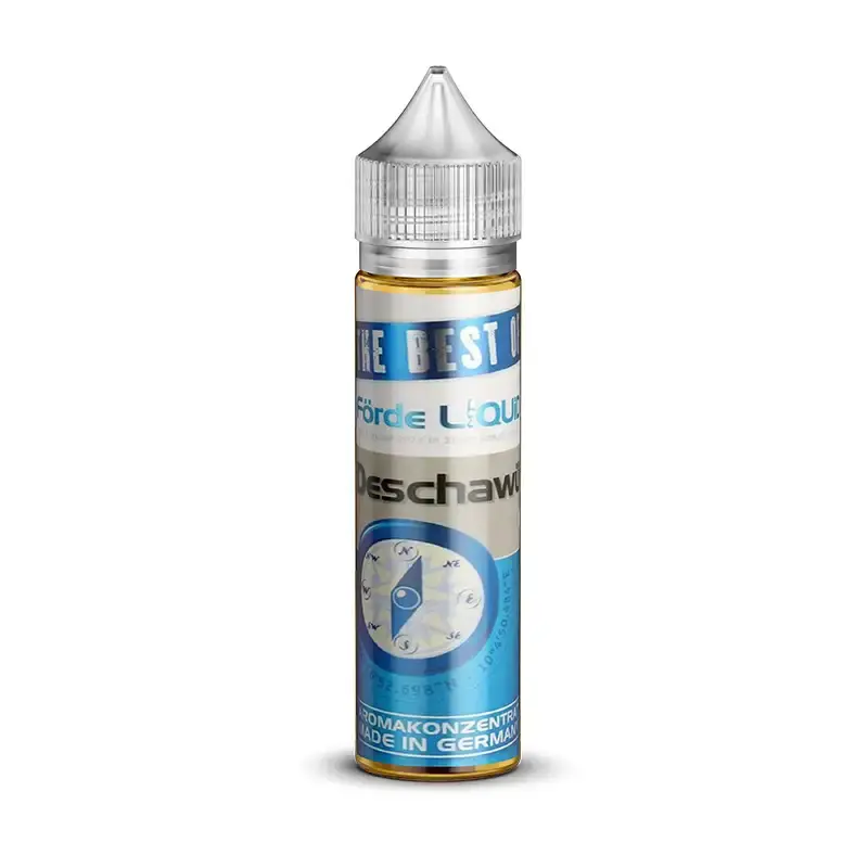 Förde LiQUiD Deschawü Longfill – 60-ml-Flasche mit blauem Etikett