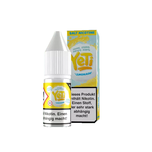 Yeti - 10ml Nikotinsalz-Liquid - Lemonade