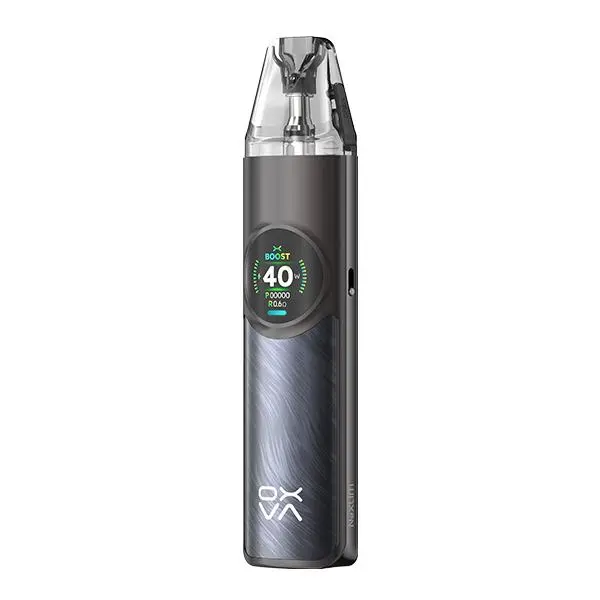Oxva NeXlim Pod Kit in Terrain Black – schlanker Akkuträger mit rundem Display und transparentem Pod