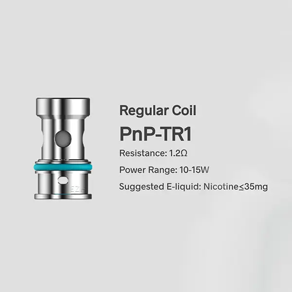 5x Voopoo PnP-TR1 Coil Verdampferkopf