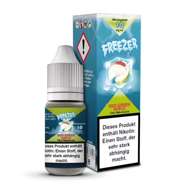 Freezer - Red Green Apple - 10ml Nikotinsalz-Liquid