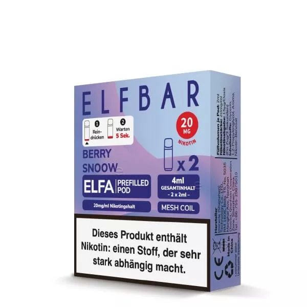 Elfbar Elfa Pods 20mg/ml - alle Sorten im 2er Pack
