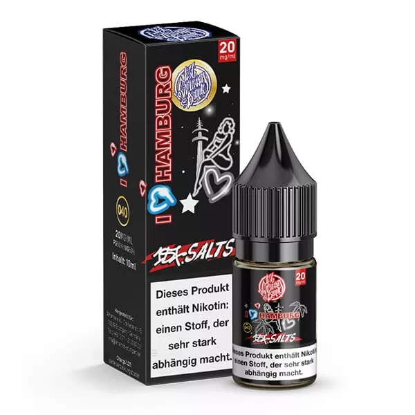 I Love Hamburg - 10ml Nikotinsalz-Liquid I Love Hamburg - 10ml Nikotinsalz-Liquid