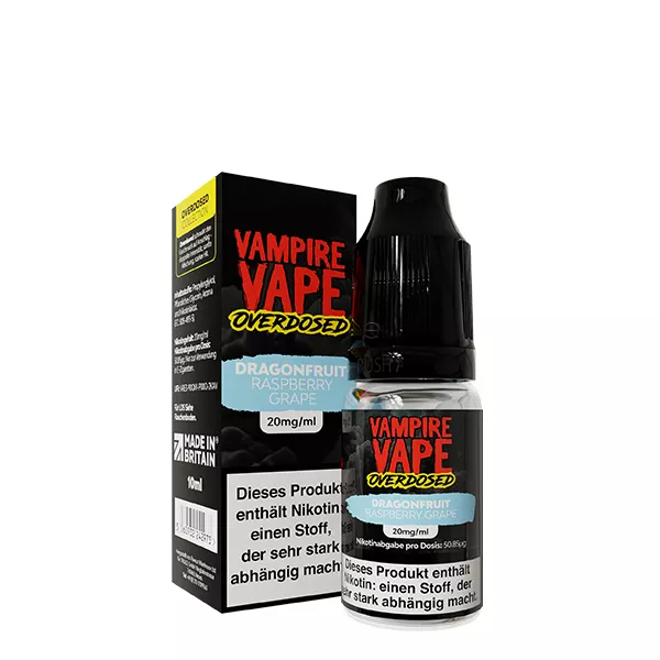 Dragonfruit Raspberry Grape - 10ml Nikotinsalz-Liquid