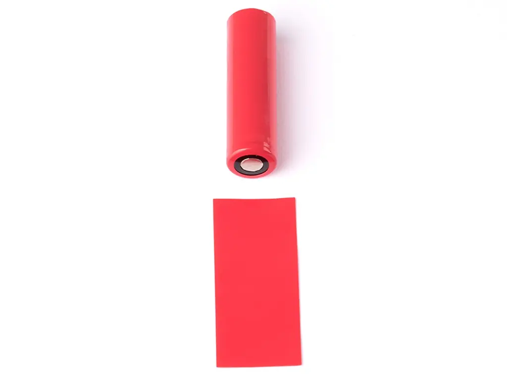 PVC Wärmeschrumpfschlauch ø18,12 x 70mm für 18650 Zellen PVC Wärmeschrumpfschlauch ø18,12 x 70mm für 18650 Zellen