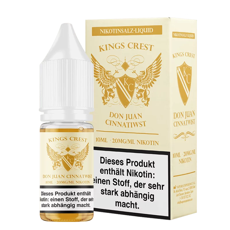 Don Juan Cinnatwist - 10ml Nikotinsalz-Liquid