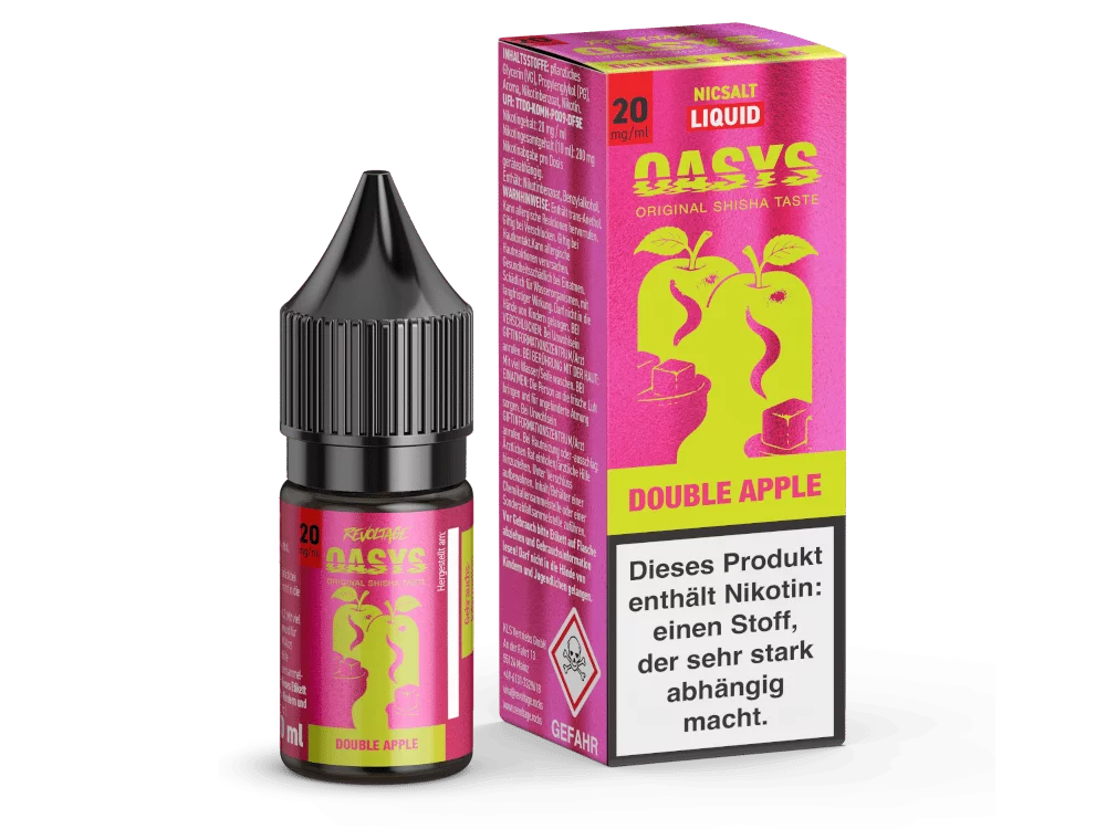 Oasys - Double Apple - 10ml Nikotinsalz-Liquid