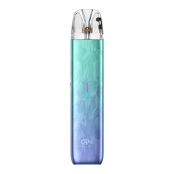 Uwell Caliburn G4 Mini Pod Kit in Blau-Türkis Farbverlauf mit transparentem Pod
