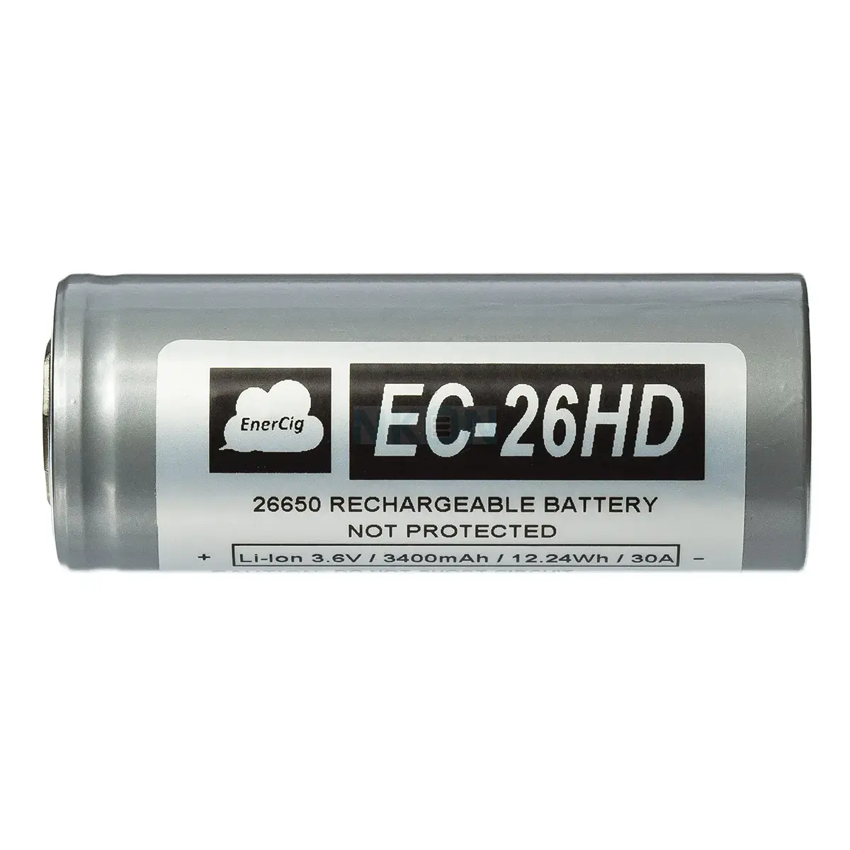 Enercig EC-26HD 26650 3400mAh 3.7V, Li-Ion Akku (High Drain - 30A)