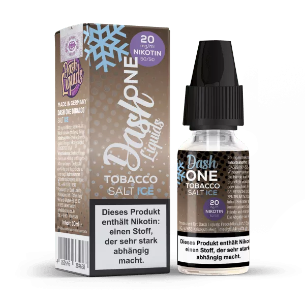 Dash One - Tobacco Ice - 10ml Nikotinsalz-Liquid