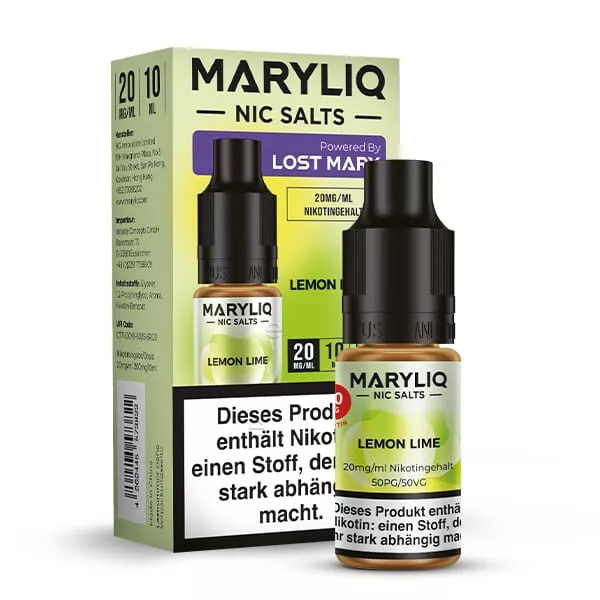 Maryliq Lemon Lime - 10ml Nikotinsalz-Liquid