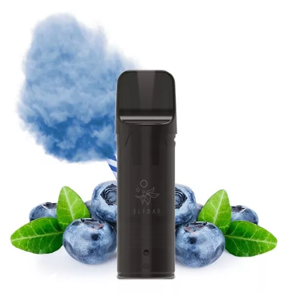 2x Elfbar Elfa Prefilled Pod - Blueberry Cotton Candy 20mg/ml