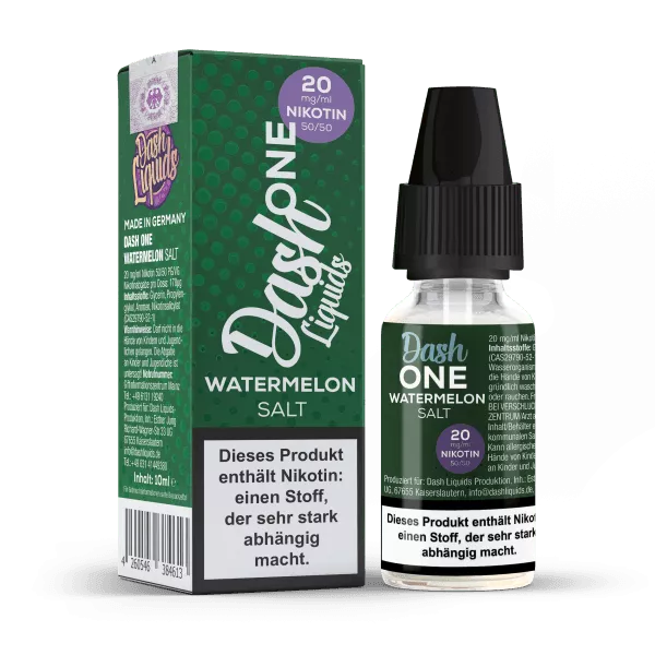 Dash One - Watermelon - 10ml Nikotinsalz-Liquid