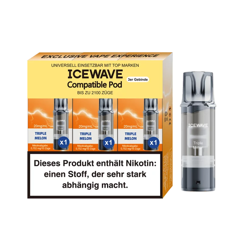 WAV215_800x800.png?ts=1762418761 3x Icewave Prefilled Pod - Triple Melon