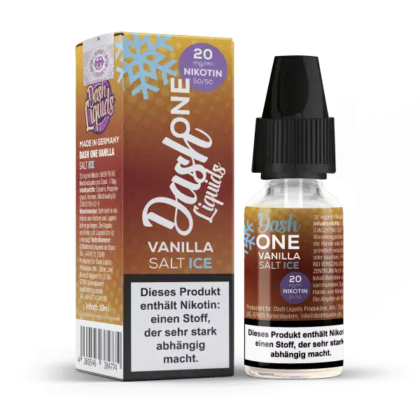 Dash One - Vanilla Ice - 10ml Nikotinsalz-Liquid