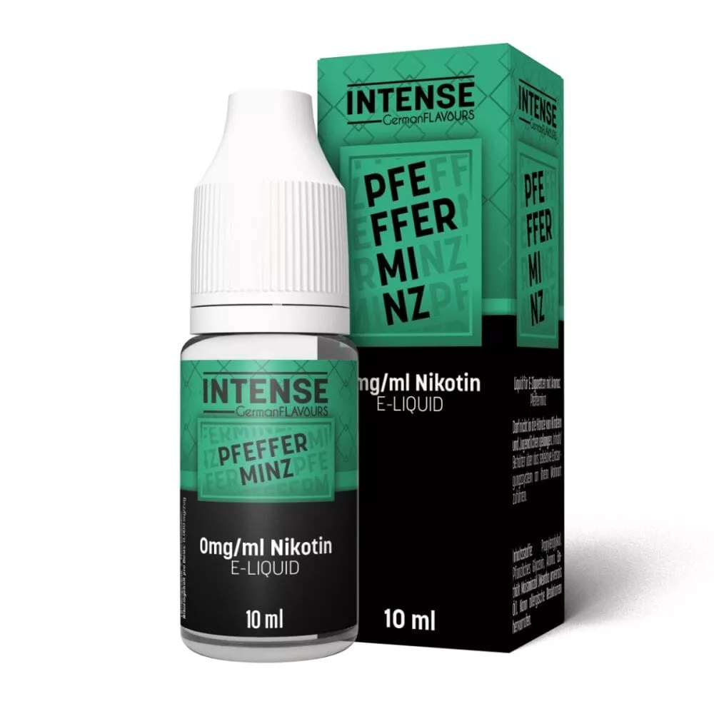 Intense - Pfefferminz 10ml Nikotinsalz-Liquid Intense - Pfefferminz 10ml Nikotinsalz-Liquid