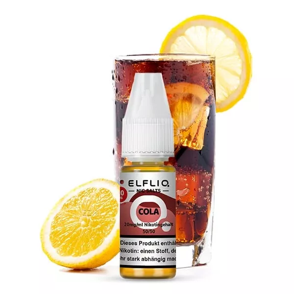 Elfliq Cola - 10ml Nikotinsalz-Liquid Elfliq Cola - 10ml Nikotinsalz-Liquid