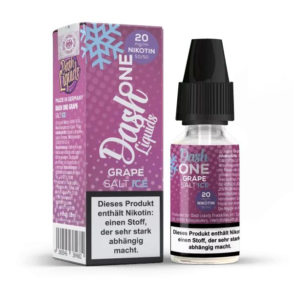 Dash One - Grape Ice - 10ml Nikotinsalz-Liquid