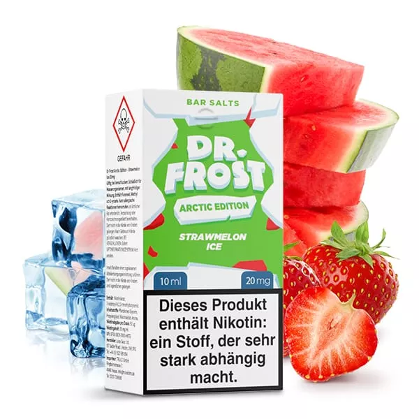 Arctic Edition - Strawmelon Ice - 10ml Nikotinsalz-Liquid