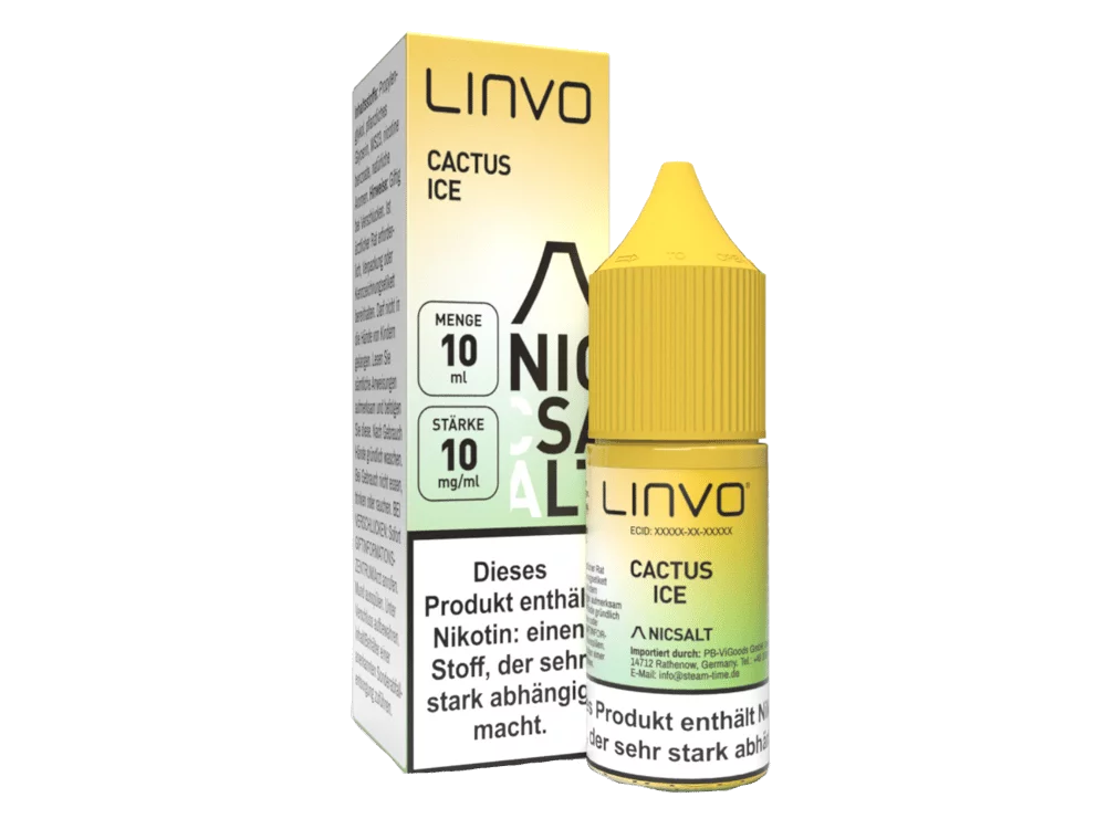 Linvo - Cactus Ice - 10ml Nikotinsalz Liquid