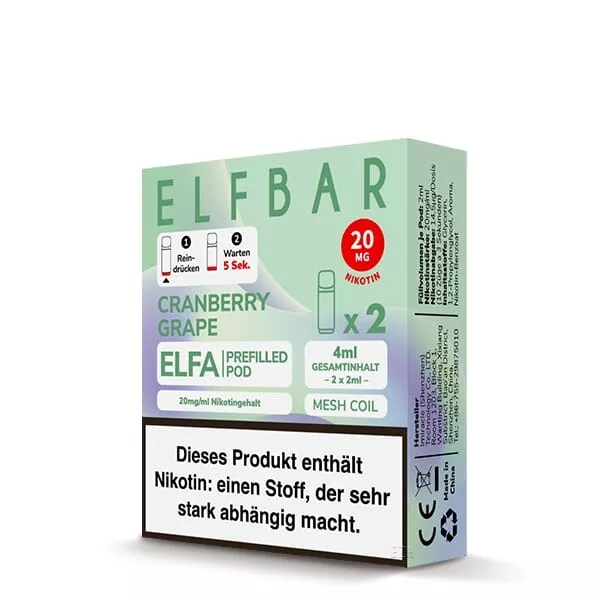 Elfbar Elfa Pods 20mg/ml - alle Sorten im 2er Pack