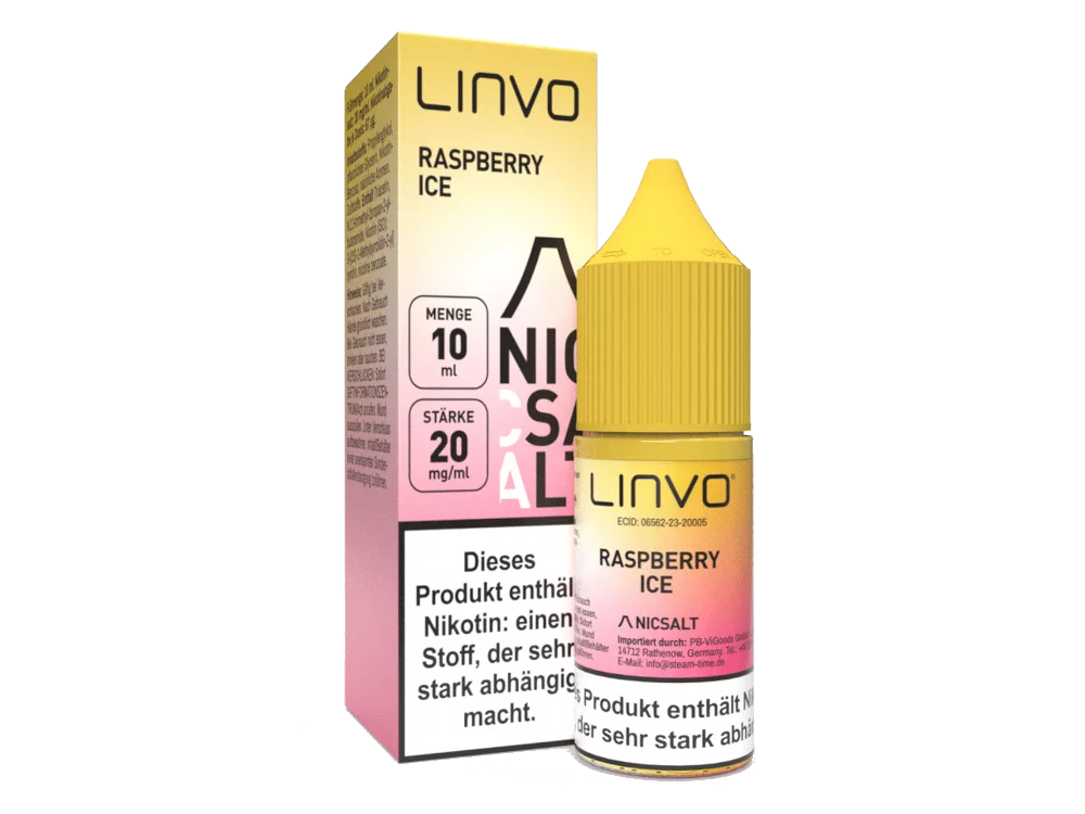 Linvo_Nicsalt_Raspberry-Ice_20mg_1000x750.png Linvo - Raspberry Ice - 10ml Nikotinsalz-Liquid
