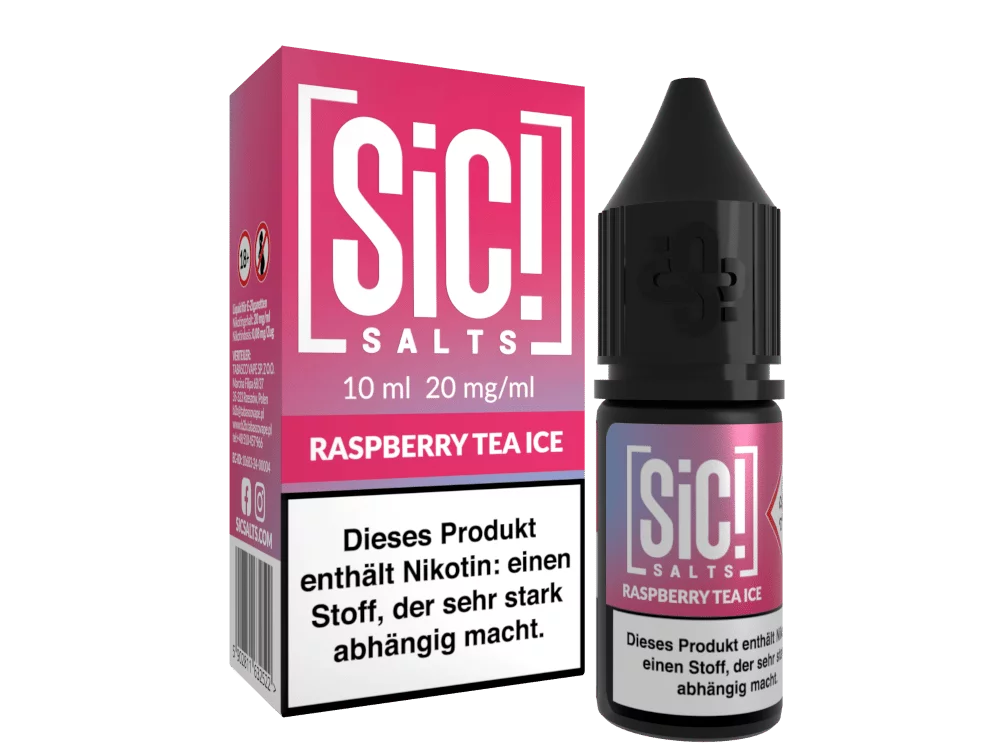 Raspberry Tea Ice - 10ml Nikotinsalz-Liquid