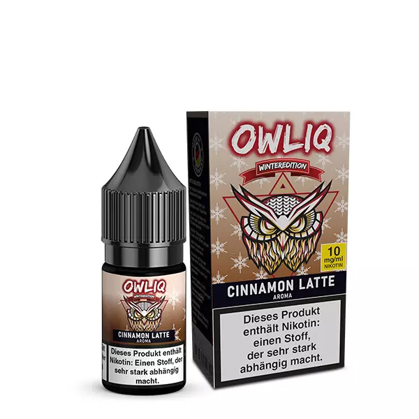 Winteredition Cinnamon Latte - 10ml Nikotinsalz-Liquid