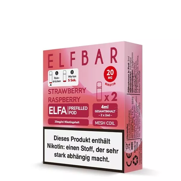 Elfbar Elfa Pods 20mg/ml - alle Sorten im 2er Pack