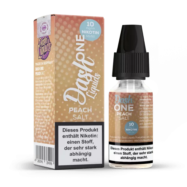 Dash One - Peach - 10ml Nikotinsalz-Liquid