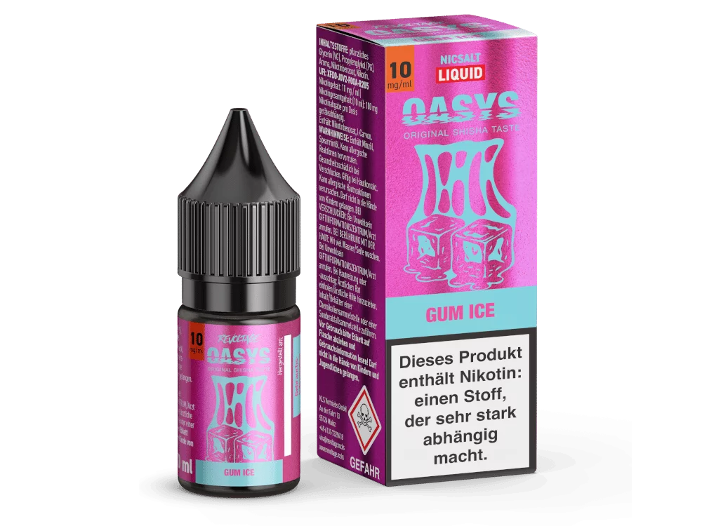 Oasys - Gum Ice - 10ml Nikotinsalz-Liquid
