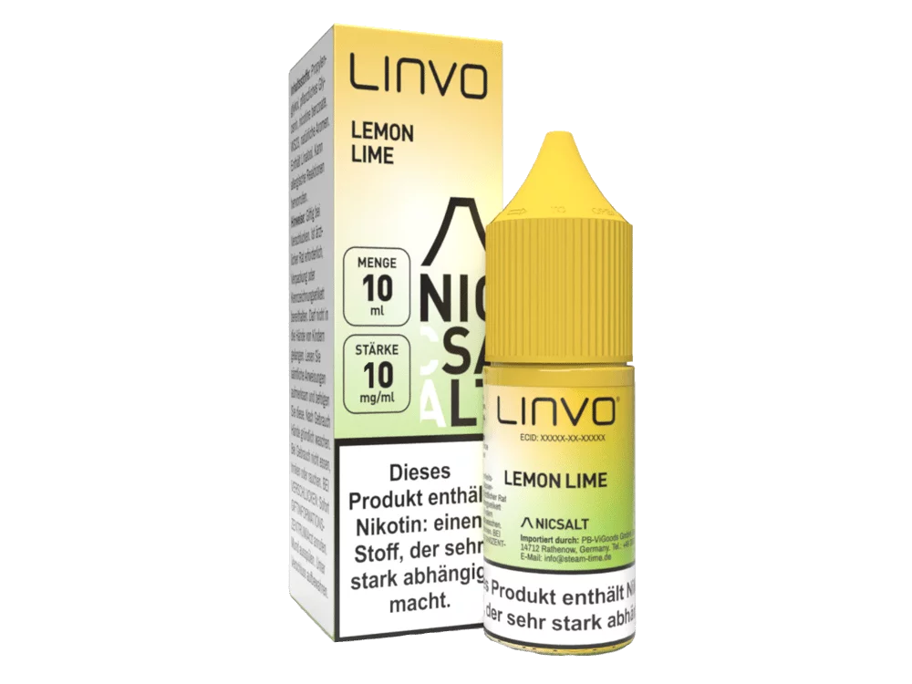 Linvo - Lemon Lime - 10ml Nikotinsalz Liquid