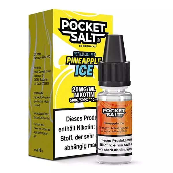 Pineapple Ice - 10ml Nikotinsalz-Liquid 20mg/ml Pineapple Ice - 10ml Nikotinsalz-Liquid 20mg/ml