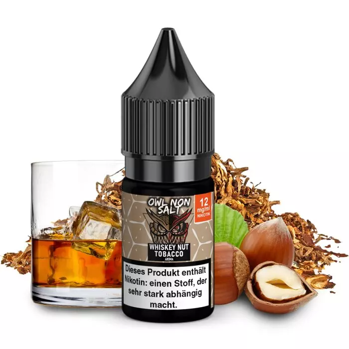OWL Non-Salt - Whiskey Nut Tobacco - 10ml Liquid
