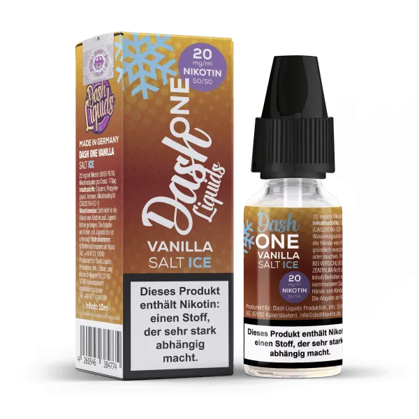 Dash One - Vanilla Ice - 10ml Nikotinsalz-Liquid