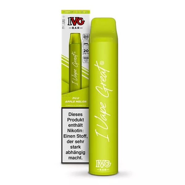 IVG - Bar Einweg E-Zigarette - Fuji Apple Melon 20mg/ml
