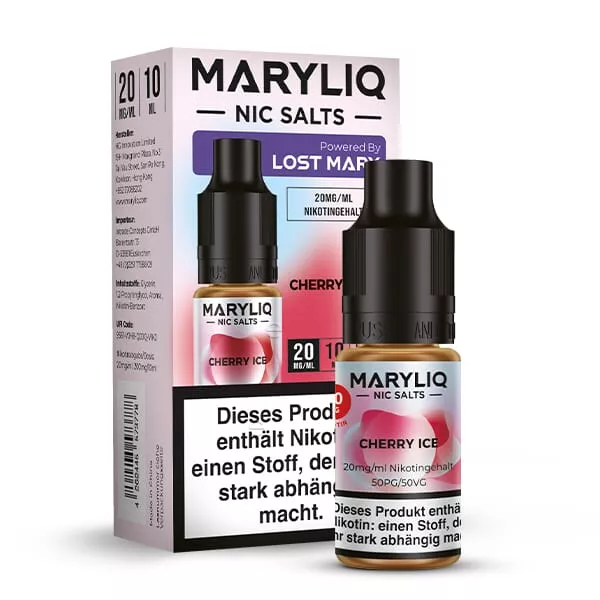 Maryliq Cherry Ice - 10ml Nikotinsalz-Liquid