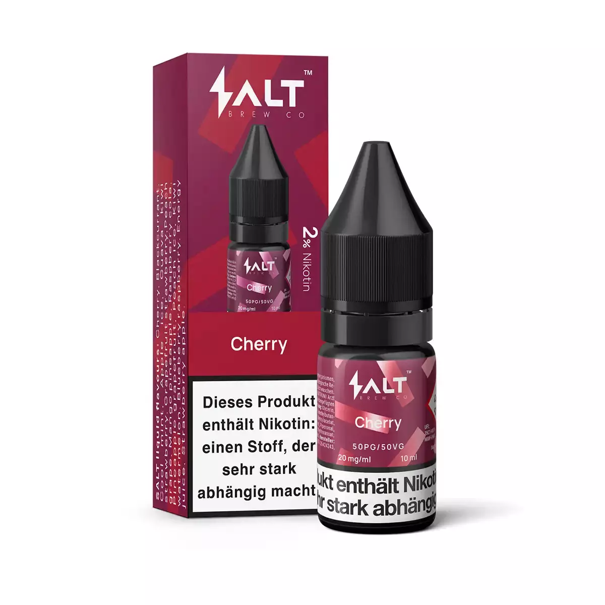 Cherry - 10ml Nikotinsalz-Liquid