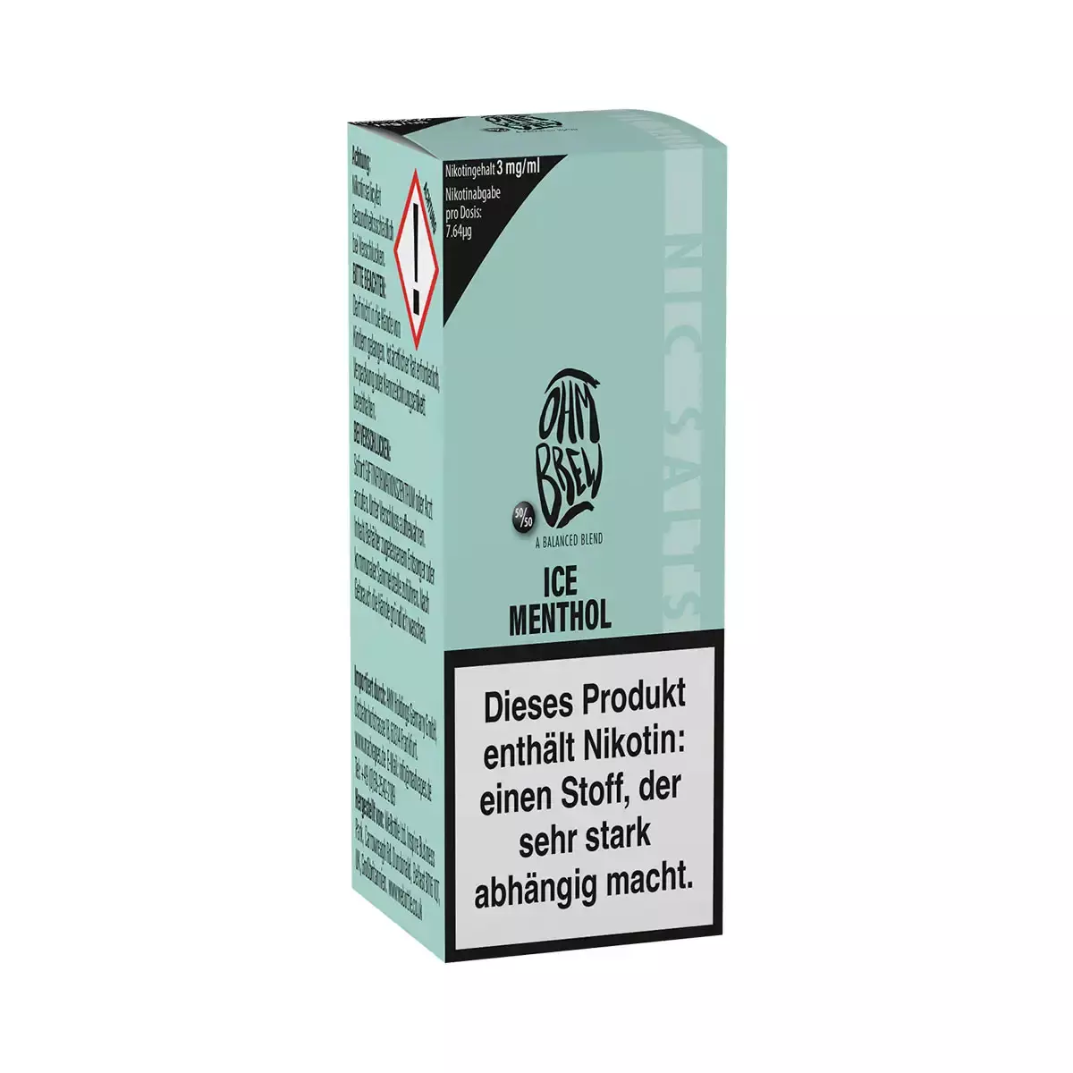 Ice Menthol - 10ml Nikotinsalz-Liquid