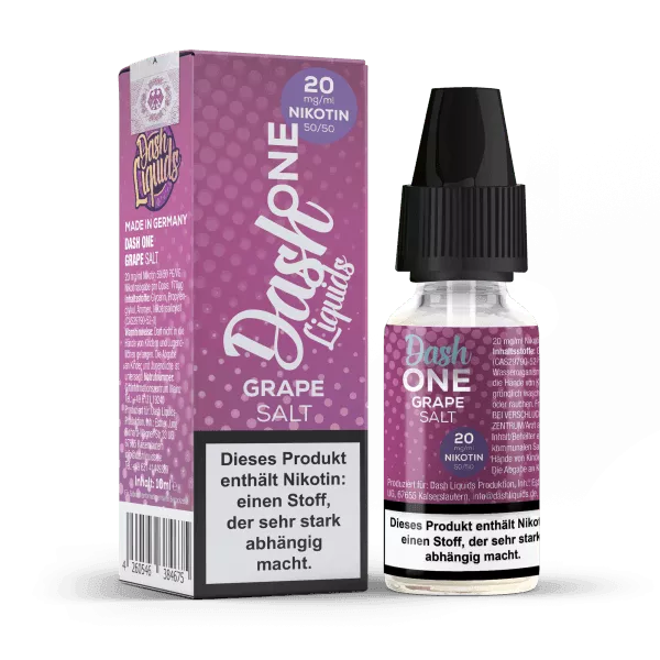 Dash One - Grape - 10ml Nikotinsalz-Liquid