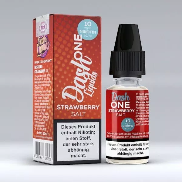 Dash One - Strawberry - 10ml Nikotinsalz-Liquid