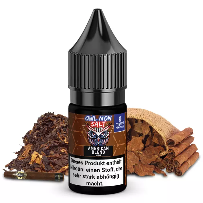 OWL Non-Salt - American Blend - 10ml Liquid