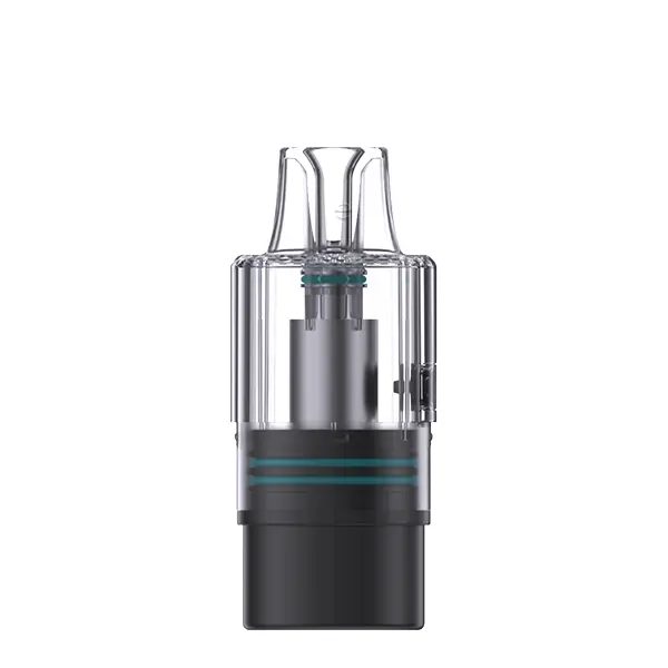 Uwell Nchku 10000 Ersatz-Pod, transparenter Nachfüllpod mit schwarzem Sockel, Einzelansicht