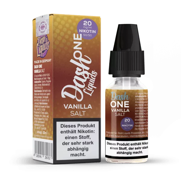 Dash One - Vanilla - 10ml Nikotinsalz-Liquid