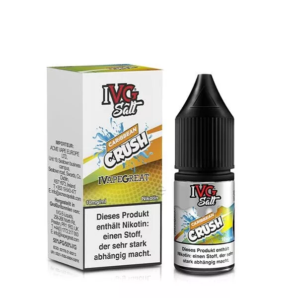 Caribbean Crush - 10ml Nikotinsalz-Liquid