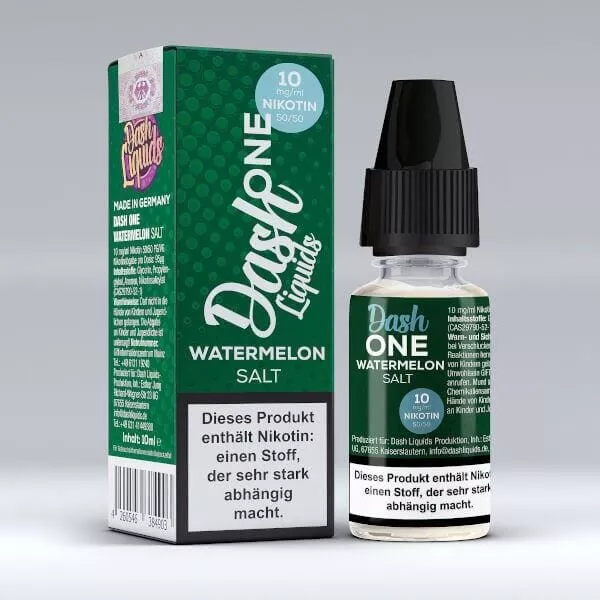Dash One - Watermelon Ice - 10ml Nikotinsalz-Liquid
