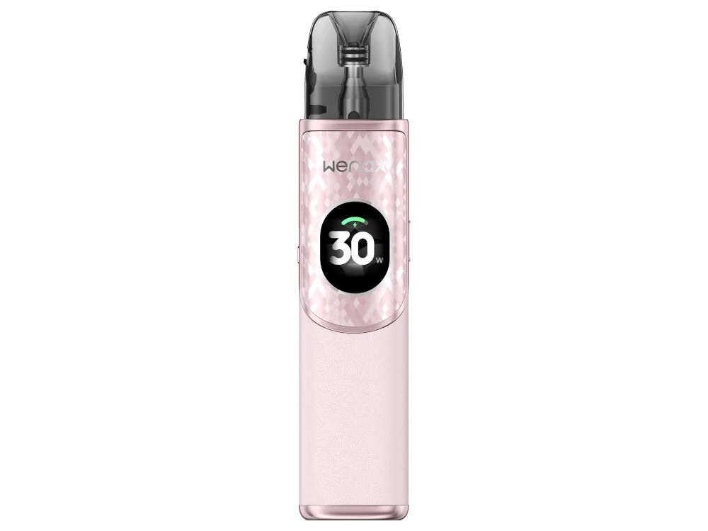 geekvape-wenax-q2-kit-pink_1000x750.png GeekVape Wenax Q2 Kit in Rosa – schlankes Pod-System mit 30W-Badge, Vorderansicht