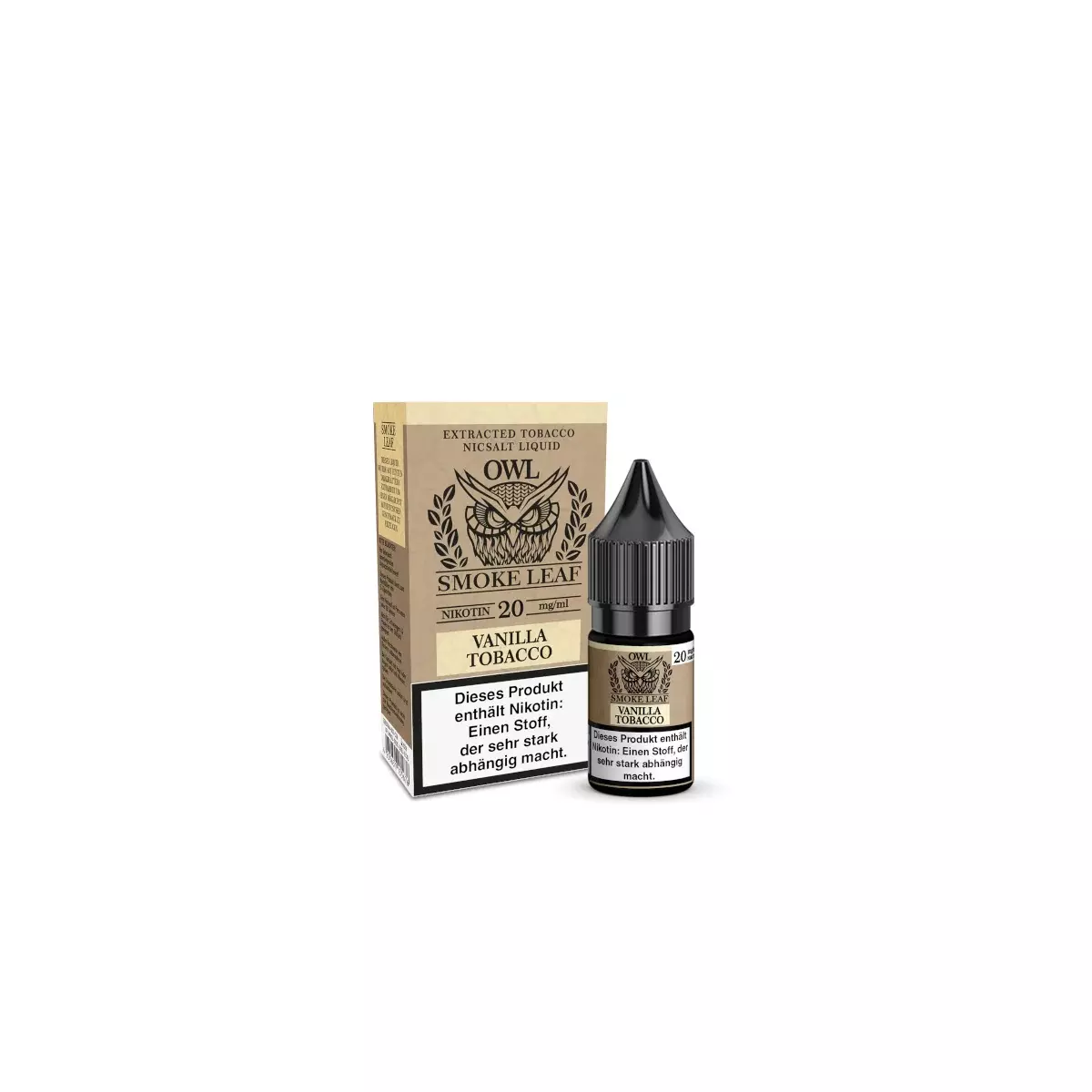 Smoke Leaf - Vanilla Tobacco - 10ml Nikotinsalz-Liquid