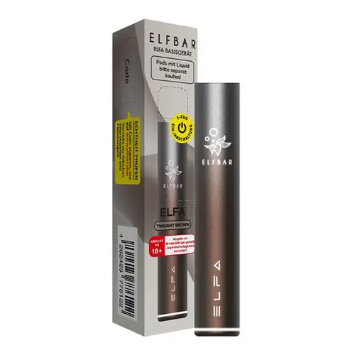 Elfbar Elfa CP Basisgerät Braun-Bronze mit Verpackungskarton